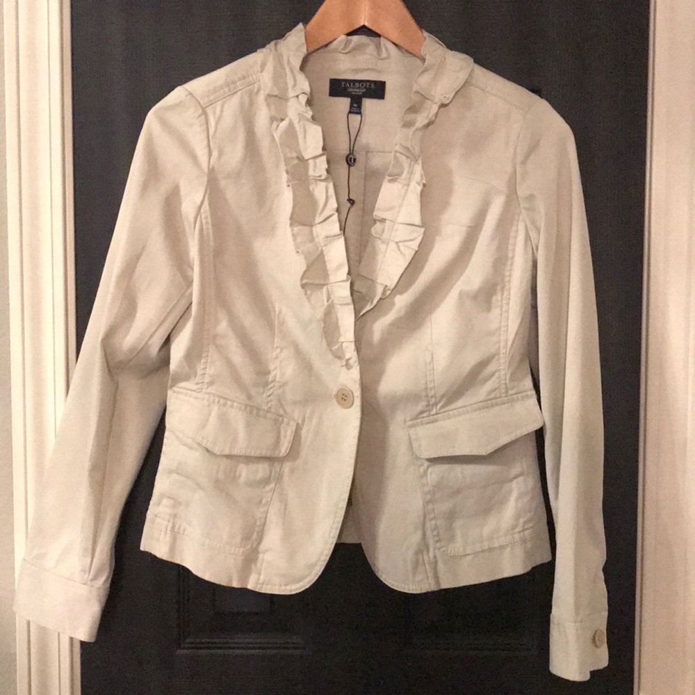 Talbots blazer size 6P